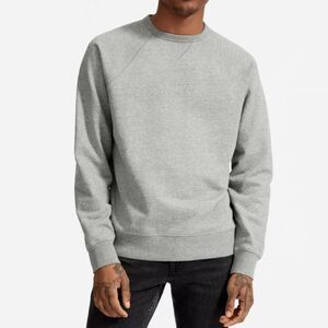 Everlane The Unisex French Terry Crew Heathered Grey XS (Men's sizing)